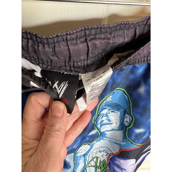 WWE The Rock Wrestling Swim Trunks Size Large 10/12 - Picture 6 of 8